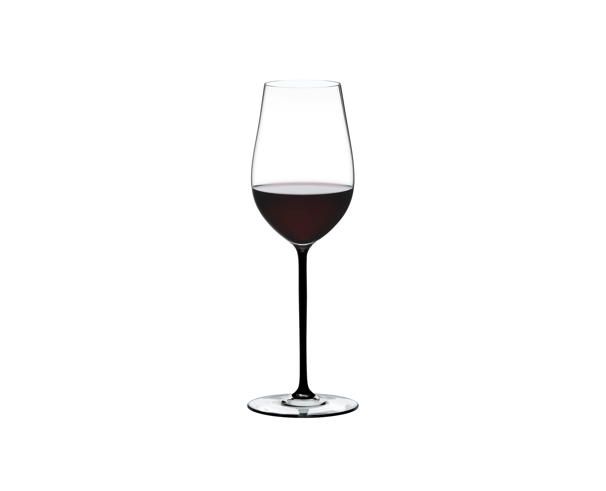 RIEDEL FATTO A MANO BY Riesling/Zinfandel - Schwarz - Einzelpackung, Weinglas, Kristallglas, Spülmaschinenfest - 4900/15B