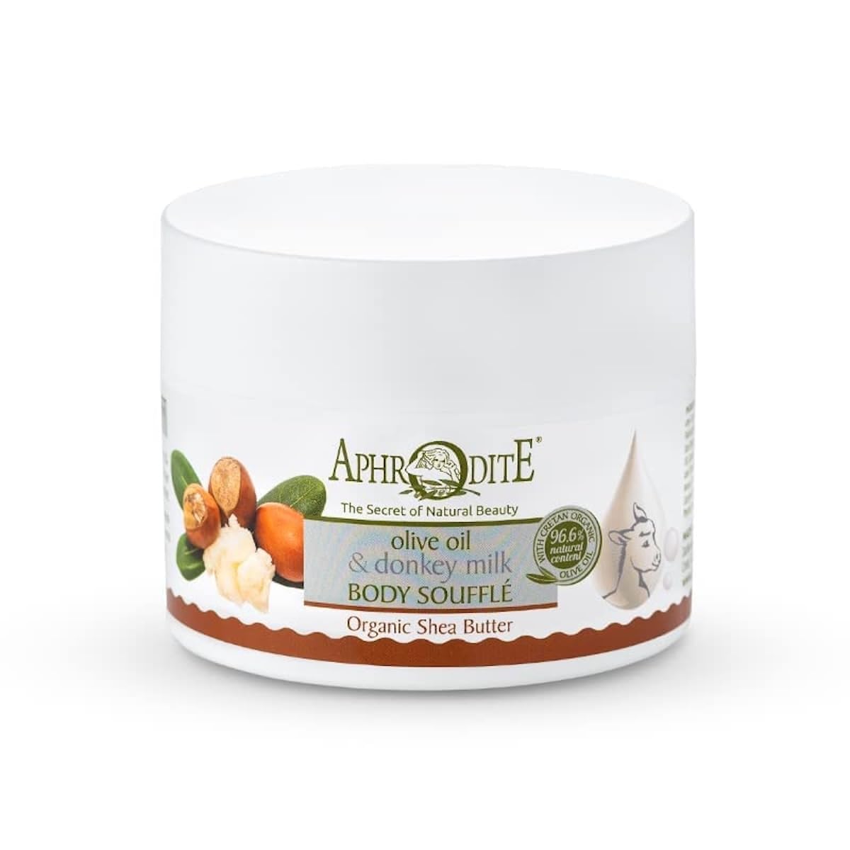 Aphrodite Donkey Milk Body Soufflé With Shea Butter