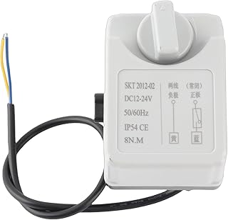 Zerodis ブラス製ボディ素材の電動ボールバルブ取り付けが簡単で素早く3/4インチのパイプスレッド接続方法付き自動閉鎖バルブ