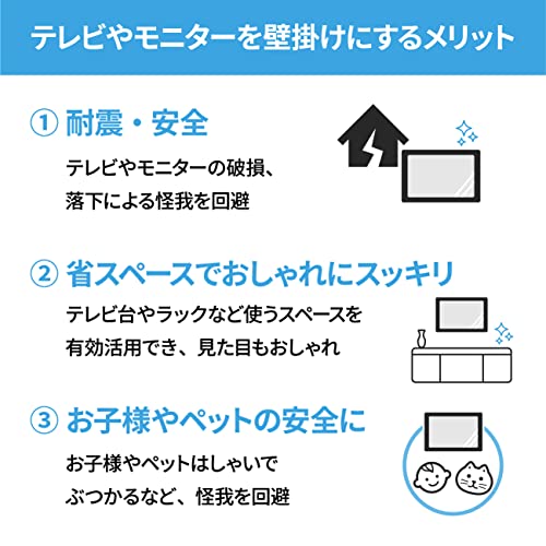 セイルアドバンス 13型～27型 対応 VESA規格 角度調整可能 液晶テレビ PC モニター ディスプレイ アーム 壁掛け スタンド 金具 ブランケット 上下 角度 調整 SAB-WH27