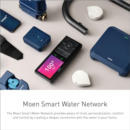 Image of Moen 920-006 Flo 6-Foot Leak Sensing Cable Add On Accessory, for Use with Moen Flo Smart Leak Detector 920-004 (Sold Separately), White (Pack of 2)