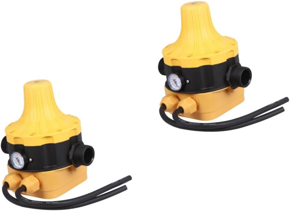 TEHAUX Water Pump Controller for Pool Draining Electronic Pressure Regulator Pump Automatic Plastic Construction