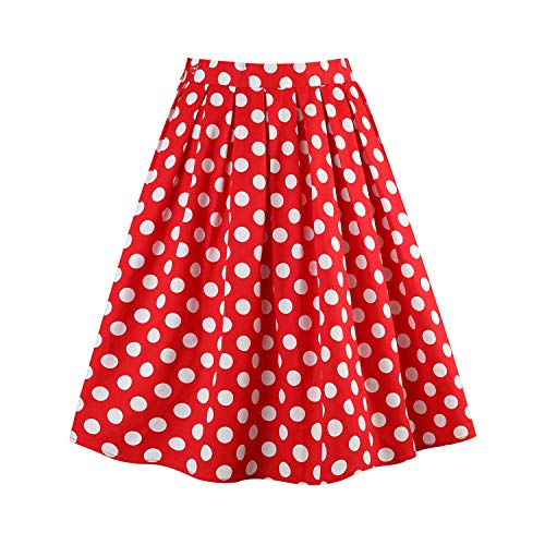 Taydey A-Line Pleated Vintage Skirts for Women2
