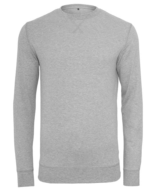 Sweatshirt col rond en maille fine premium - Pullover léger haut de gamme pour homme moderne