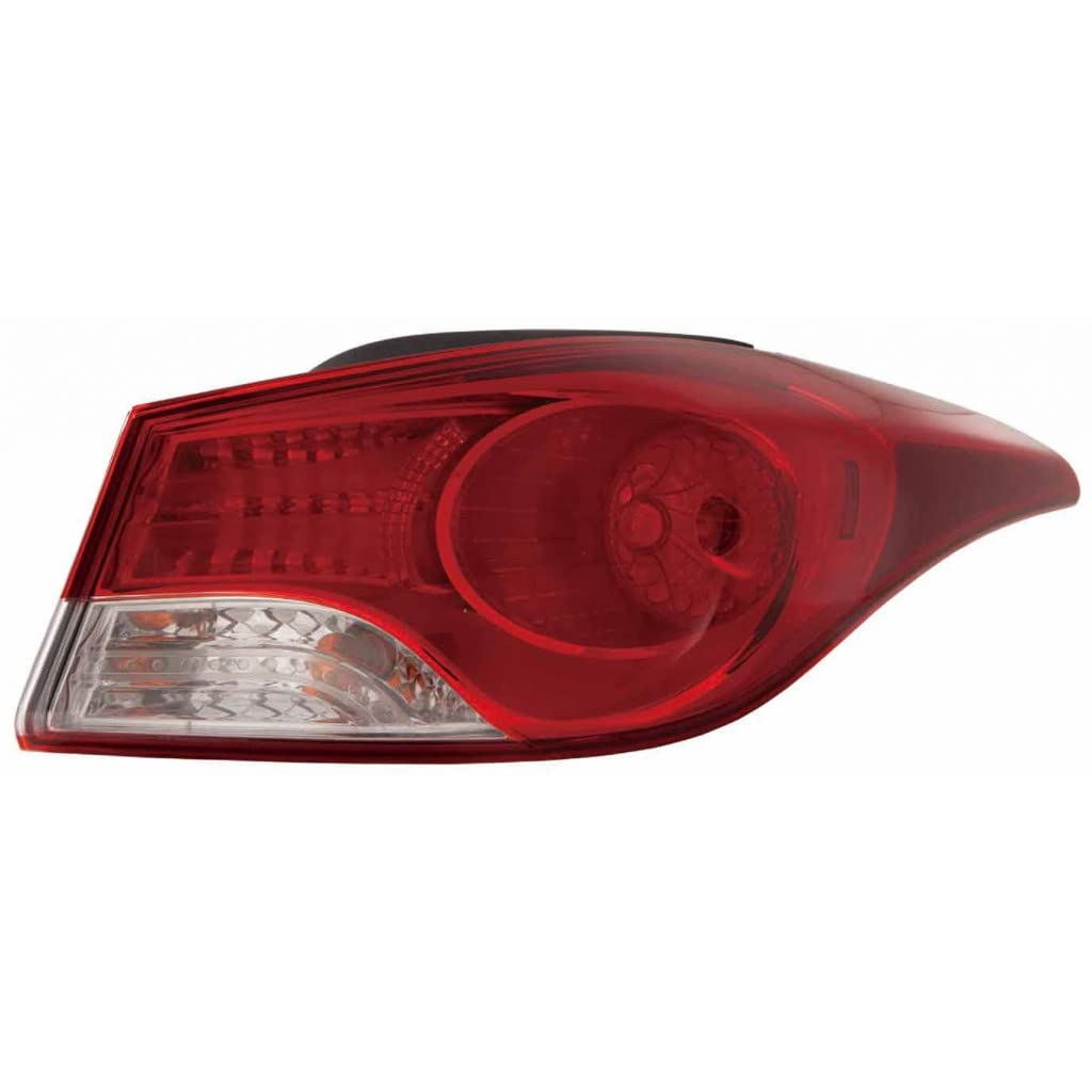 For Hyundai Elantra 2011 2012 2013/Coupe 2013 Tail Light Assembly Passenger Side CAPA Certified HY2805120C
