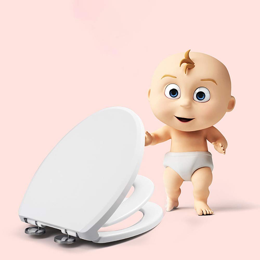 Asientos para Inodoro,Tapa para WC, Tapa de Inodoro, Asiento para niños,Tapa Asientos para Inodoro Familiar con Asiento Reductor Infantil y Cierre Suave,función Easy-Clean