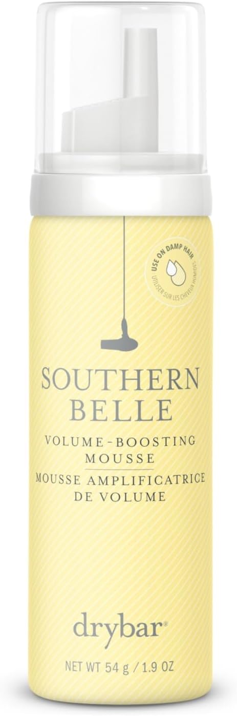 Southern Belle Volume - Boosting Mousse | Prevents Frizz & Damage, Smoothes Hair, and Provides Shine for Long-Lasting Body & Style