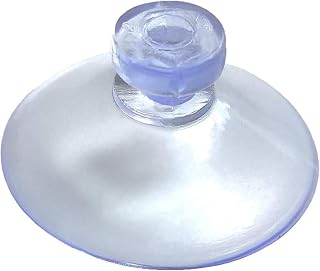 10pcs/50pcs Clear 20/24/30/35/40/45/50/55mm Sucker Suction Cups Transparent Plasitc Mushroom Head Suckers Cup(40mm 10pcs)