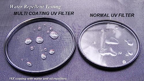 Image of FND Photomaa Series UV Filter 40.5mm Compatible with Sony Alpha ZV-E10L kit 16-50mm Lens