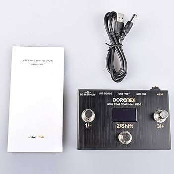 Amazon.com: DOREMiDi MIDI Foot Controller (FC-3) MIDI