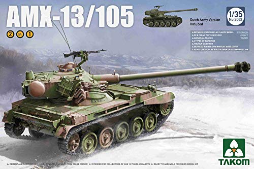 Jeu de modélisme AMX 13/105 Takom 2062 réplique de char léger