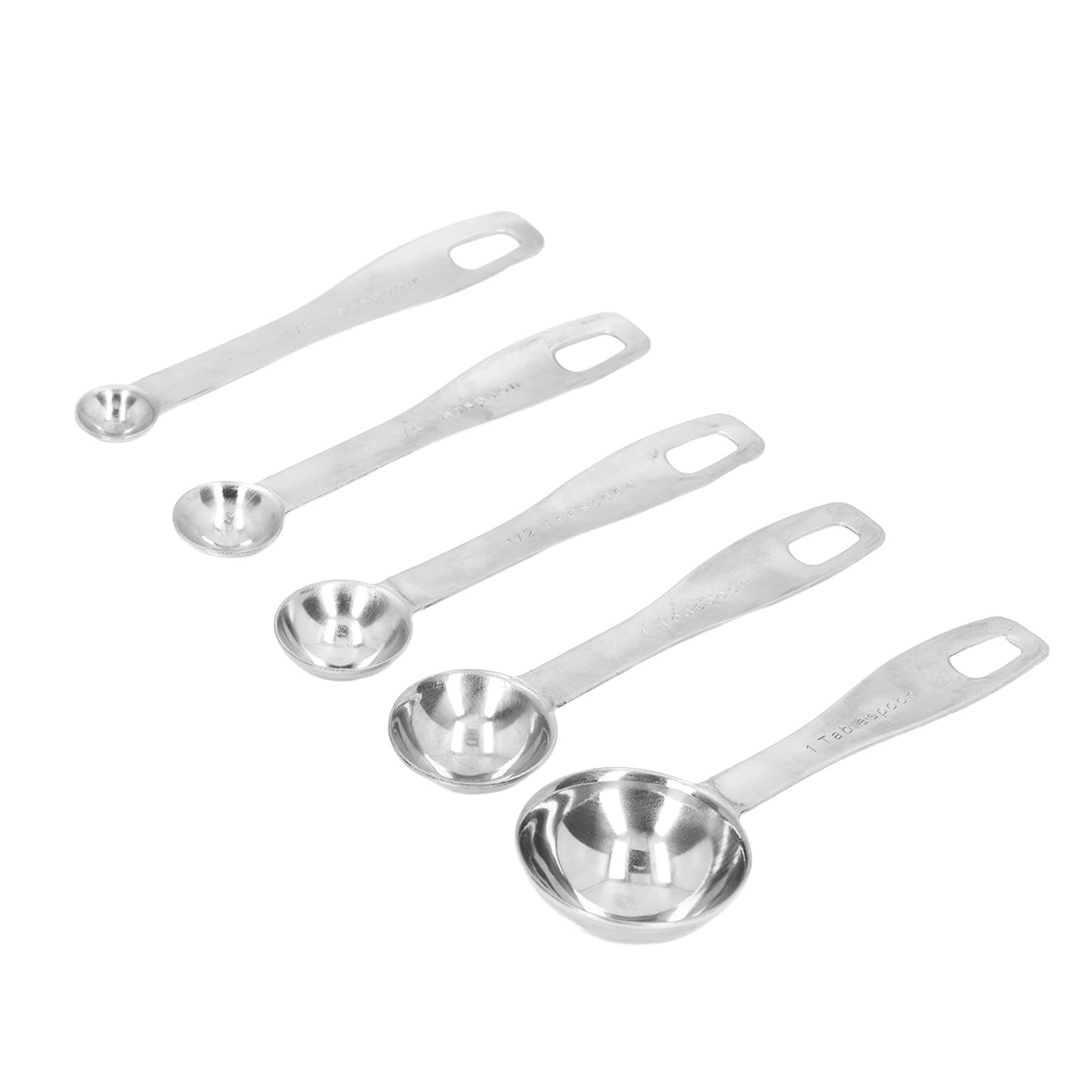 5 sztuk/zestaw miarki, łyżeczki-miarki, miarki ze stali nierdzewnej, wielofunkcyjny metalowy zestaw miarek z wagą do pieczenia w kuchni, gotowania, akcesoria do pieczenia