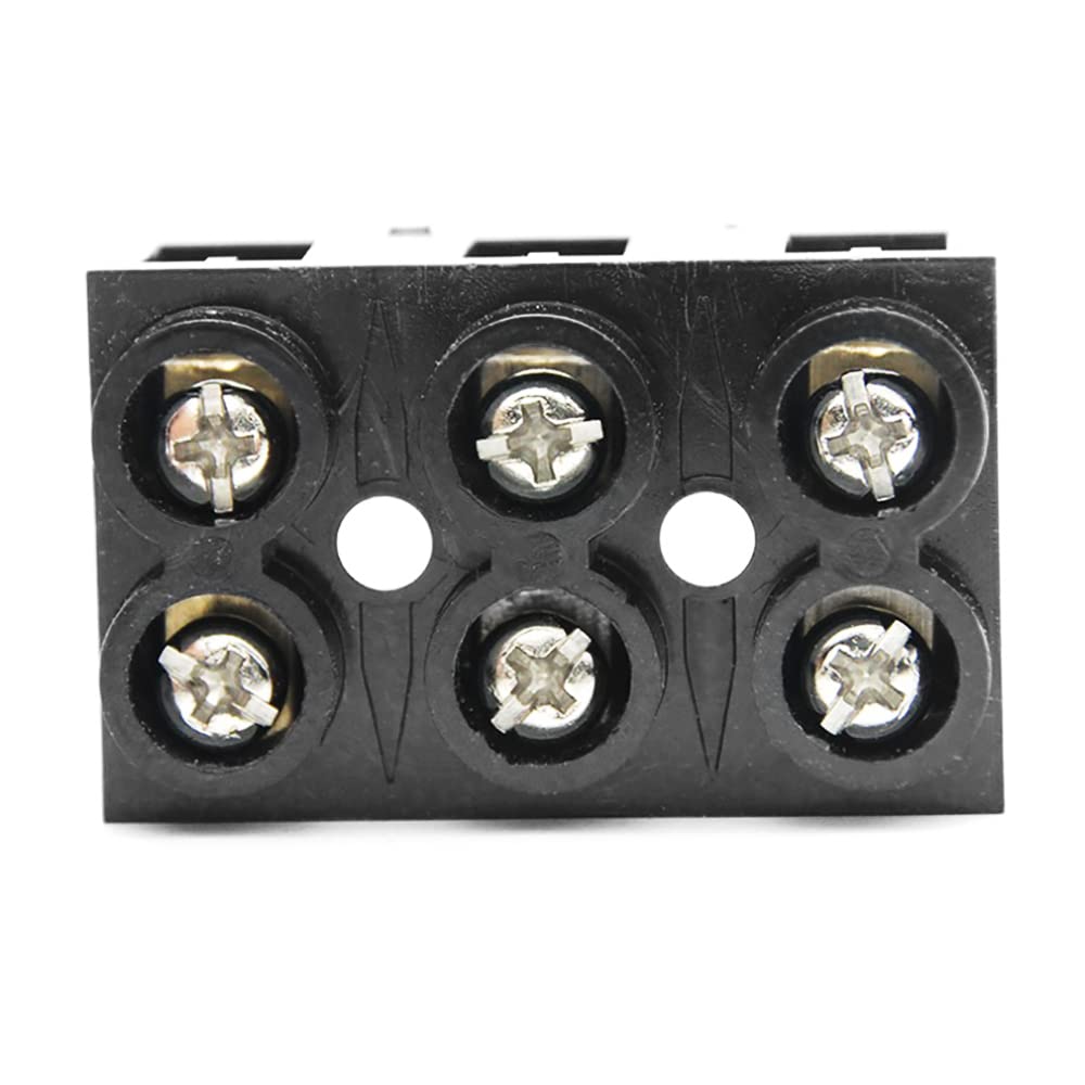 5 PCS Morsettiera elettrica Morsettiera Connettore Filo 500V 60A per collegamenti di Cablaggio Domestico Commerciale