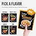 Tteokbokki Korean Rice Cakes – [Rose/Spicy Carbonara | Pack of 1] – Gluten Free | Ready in 3 Minutes | 0 Cholesterol/ 0 Trans Fat | 2 Servings Street Snack | Healthy/Savory/Spicy - O’food