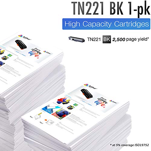 Arthur Imaging Compatible Toner Cartridge Replacement For Brother Tn221 (Black, 1-Pack) #TOP1