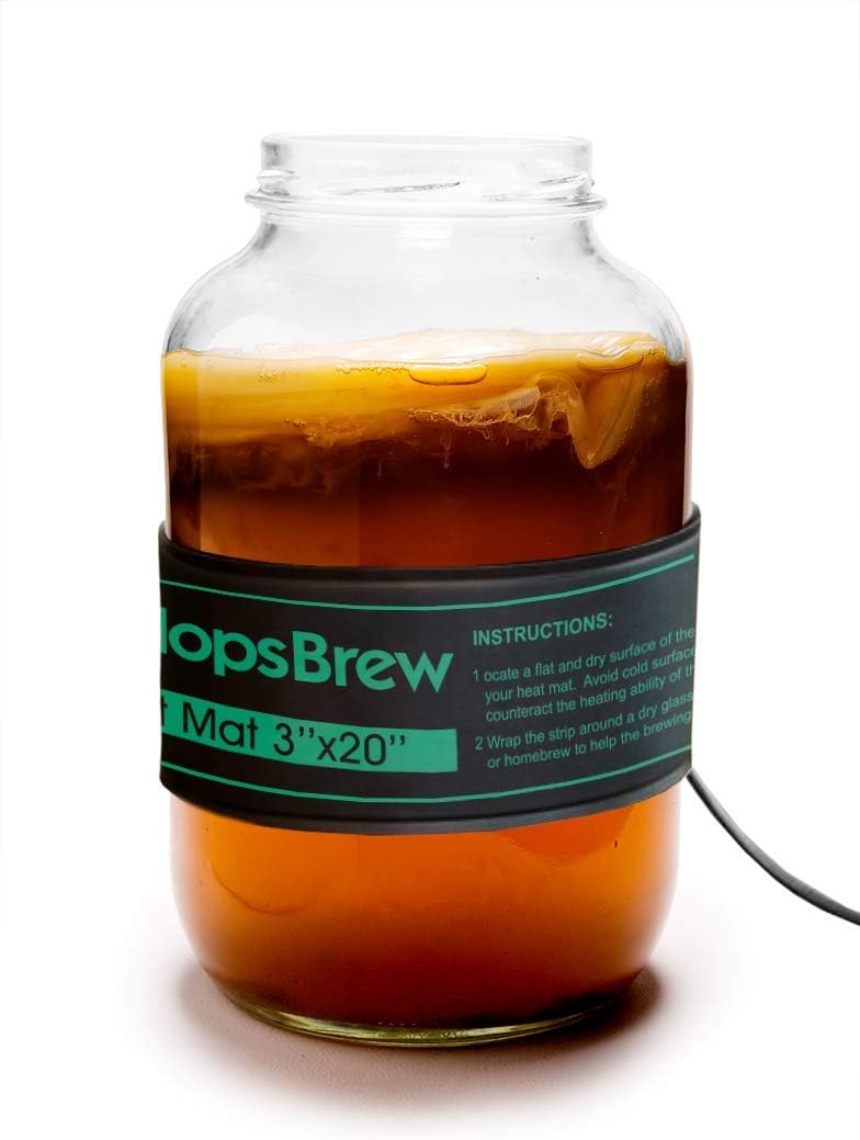 3"x20" Kombucha Wrap Around Fermentation Heating Strip or Seed Starting