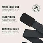 Groove Life Groove Belt Men's Stretch Nylon Belt with Magnetic Aluminum Buckle, Lifetime Coverage - Image 2