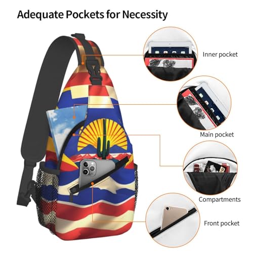 Morrales tipo crossbody MyPiky Negro 15.3x7.2x3.5 pulg miniatura 4
