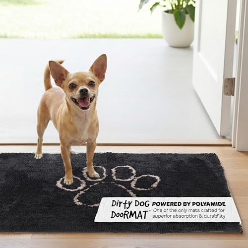 image for Dog Gone Smart Dirty Dog Doormat - Fast Drying Rug with Super Gripper 