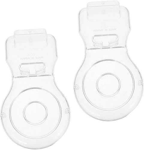 ORFOFE Soporte para platos, taza de café, taza de café transparente, 2 piezas, soporte de exhibición de platos, tazas y platillos acrílico