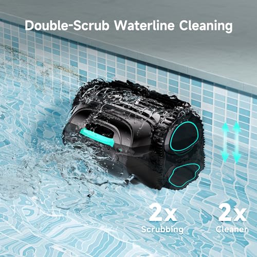 Robotic Pool Cleaner with Wall Climbing