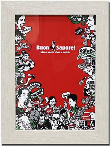 Amazon Co Jp Soccer Junky サッカージャンキー Jerry Buon Sappore 額縁付きポスター サイズ Sjp022 本