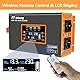 2000W Reiner Sinus-Wellenleistungsinverter, 12V DC bis 220V/230V AC-Konverter mit LCD-Display, USB-C-Anschluss und QC 3.0-Hafen für Camping-Notfallfahrzeuge Truck RV