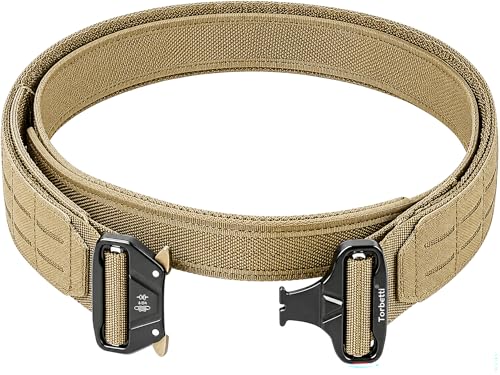 Image of Tactical Duty Belt Law Enforcement, 2 inch Battle Combat Police Range Gun Belts