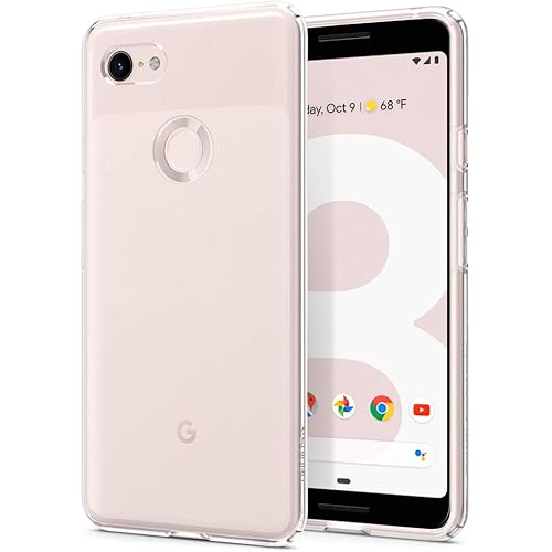 Spigen Liquid Crystal Designed for Google Pixel 3 Case (2018) - Crystal Clear