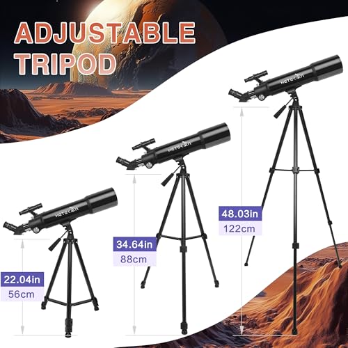 Hetekan 80600 Telescope, Telescopes For Adults Astronomy thumb #3