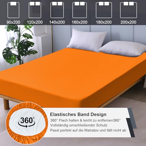 ohano Wasserdichter Matratzenschoner 120x200cm Spannbettlaken, Wasserdichter und Atmungsaktive Matratzenbezug… – Ansicht 5