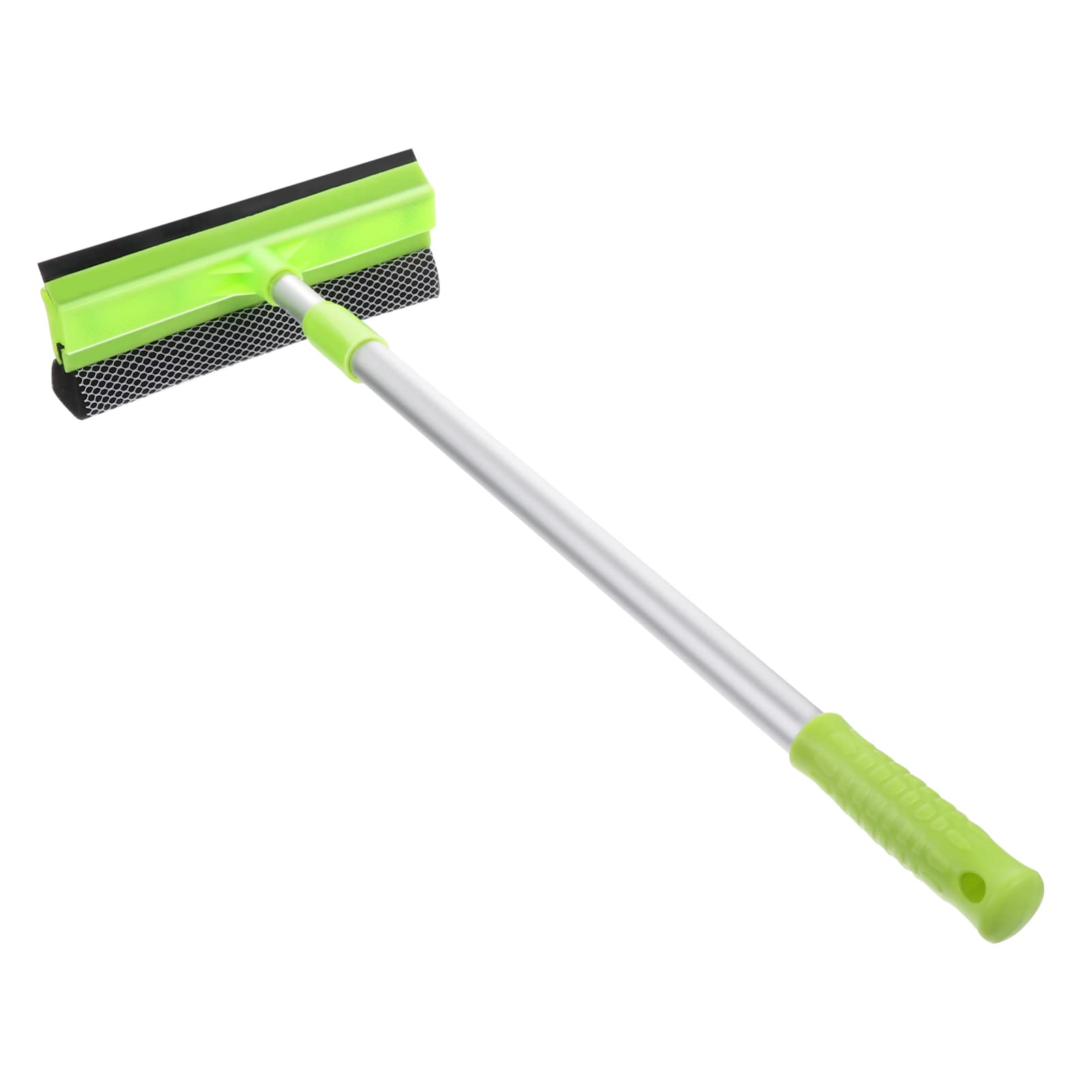 SHERCHPRY 1pc Retractable Window Squeegee Cleaner Long Handle for Sliding Windows Windshields Mirrors Surfaces Easy to Store Drip Cleaning