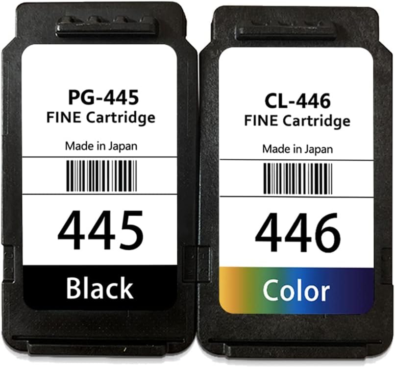 for Canon PG-445 CL-446 Fine Ink Cartridges Compatible for Canon Pixma MG2440 MG2540 MG2940 IP2840 MX494 TS204 TS304 TS3140 TR4540 Printer