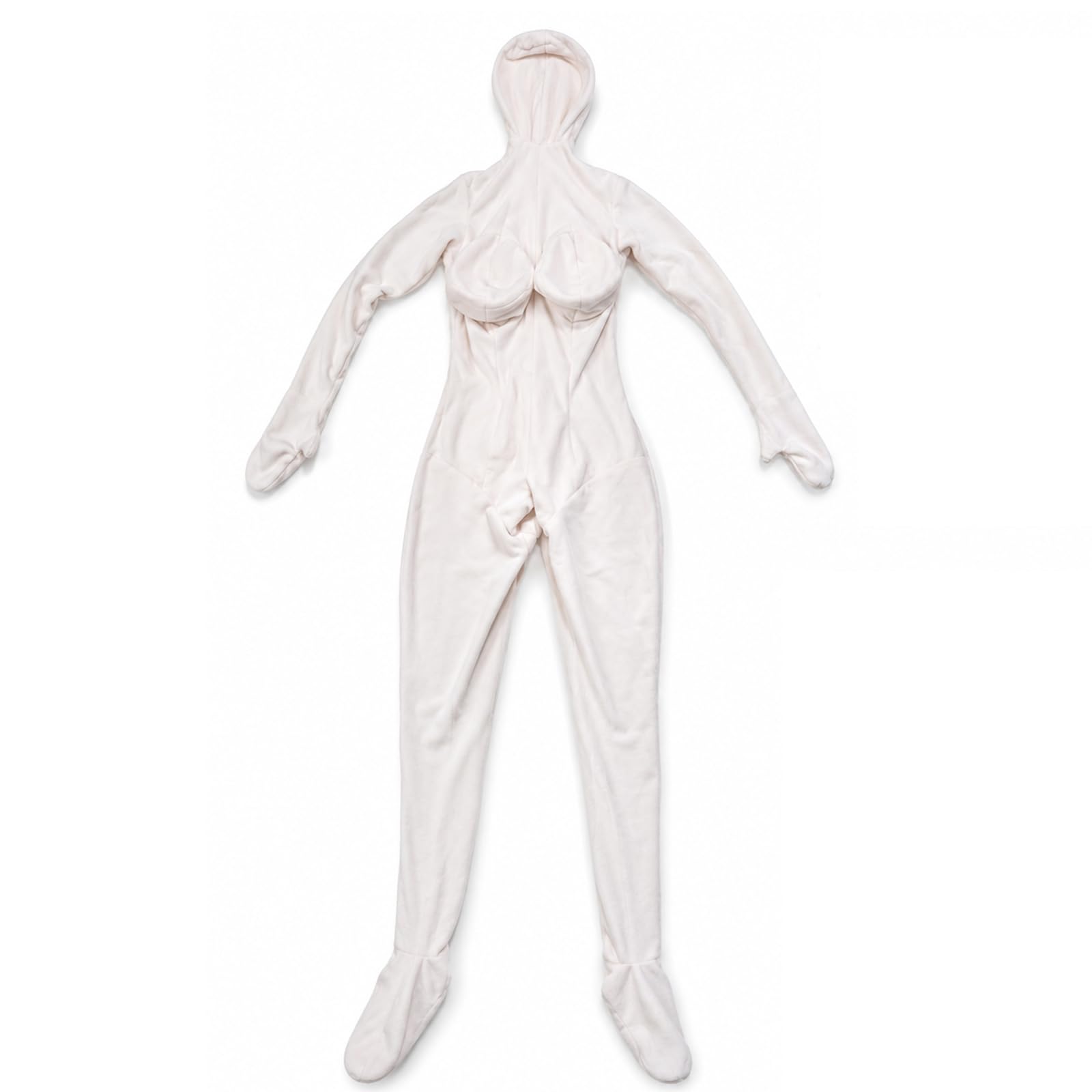 5,2 FT Menschenförmiges Wurfkissen Puppen Haut Volle Größe Plüsch Puppen Freundin Geschenke für Männer DIY Damen Kleidung