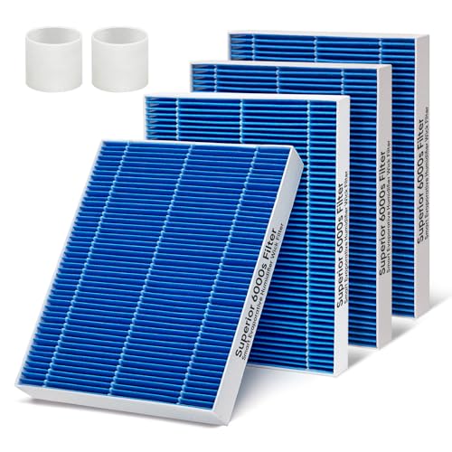Image of 4 Pack 6000S Humidifier Wick Filter Replacement for LEVOIT Superior 6000S