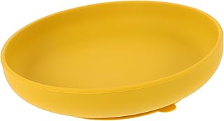 Silikon teller mit Saugnapf Rutschfeste Anti verschüttung Speiseplatte für Senioren Selbstständiges Essen Leicht Langlebig Mikrowellen Spülmaschinengeeignet für Seniorenpflege