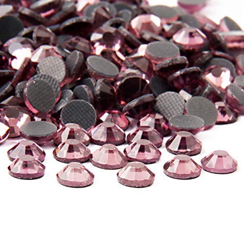 Image of beadsland Crystal Hotfix Rhinestone,Machine Cut Stone 1440pcs /pkg (LT.Amethyst,SS16 /4mm)