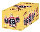 In Kirsch-Banana treffen die saftige Süße der Kirsche und die cremige Milde der Banane aufeinander. Verfeinert mit bestem Premium Wodka werden sie zu einem extrem fruchtigen Drink