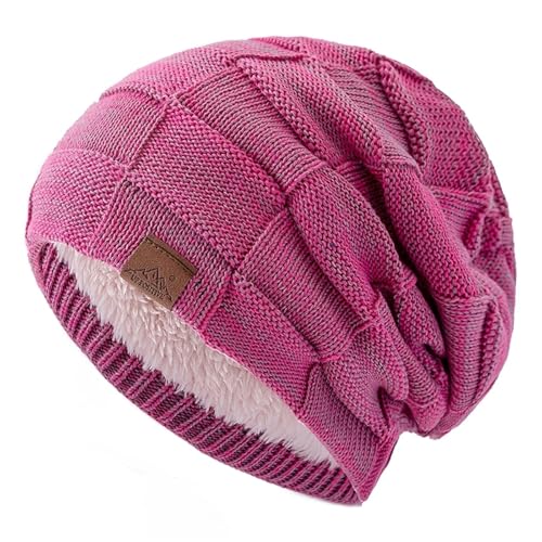 Bonnet d'hiver pour femme tricoté et multicolore pour garder la tête au chaud avec style