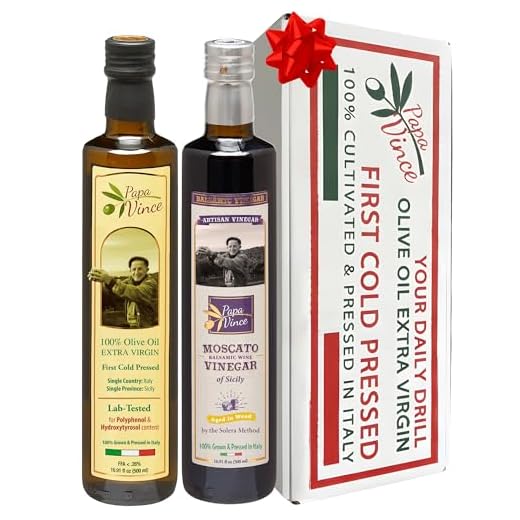 Papa Vince EVOO & Balsamic Gift Set