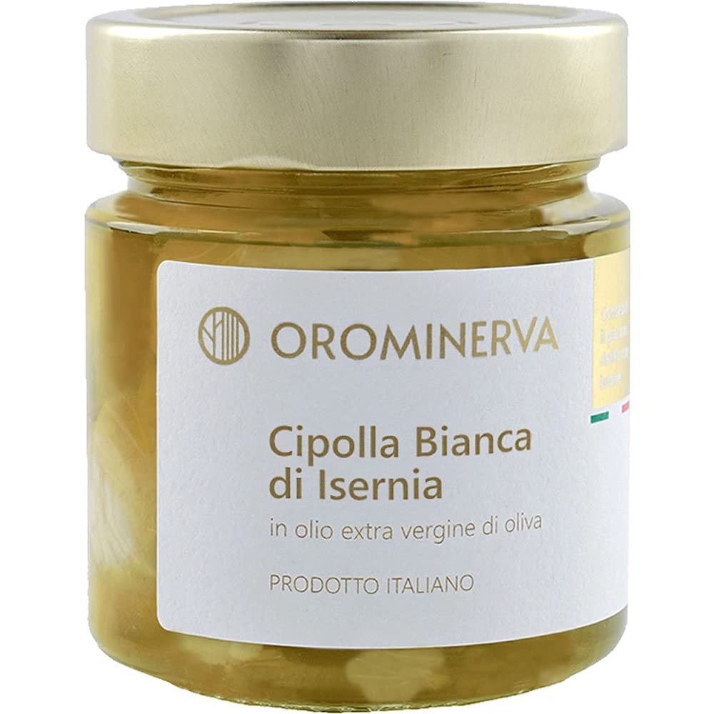 OROMINERVA - Box Territorio - Confezione regalo alimentare con prodotti tipici, specialità italiane sott'olio: asparagi, carciofini, melanzane, peperoni, zucchine, cipolla bianca di Isernia.