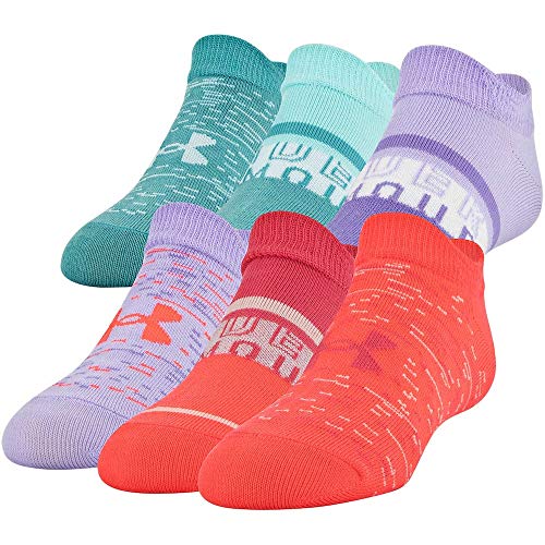 Under Armour Women`s Essential 2.0 No Show Socks 6 Pack