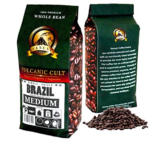Brazil Medium Roast 16OZ Café en Grano miniatura 1