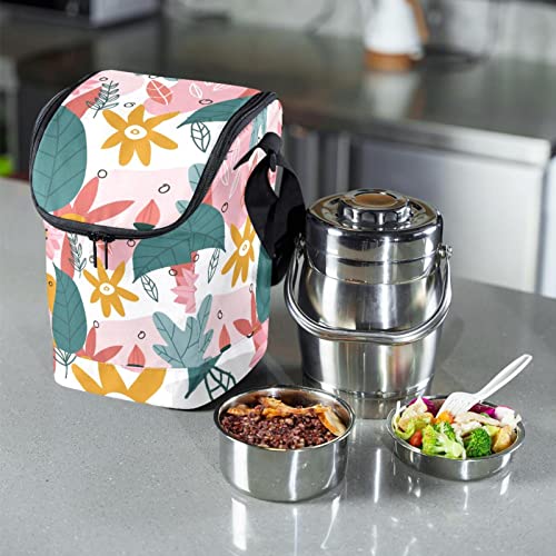 Bolsa de almuerzo pequeña reutilizable que soluciona el transporte de comida diaria 7