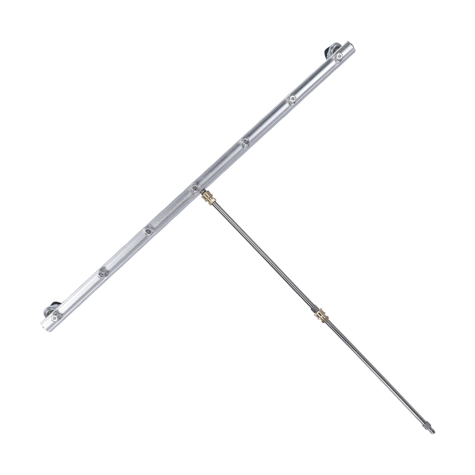 Bewinner Limpiador de Lavadora a Presión, Varilla de Extensión de 39,37 Pulgadas, Escoba de Agua de Acero Inoxidable, Conector Rápido de 1/4 Pulgadas para Entrada de Entrada, Limpieza de Pisos de