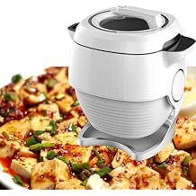 6L Intelligent Automatic Cooking Machine, 2000W Commercial Food Processor, 360 Rotating and 3D All-Round Heating, Intelligent Automatic Cooking Machine