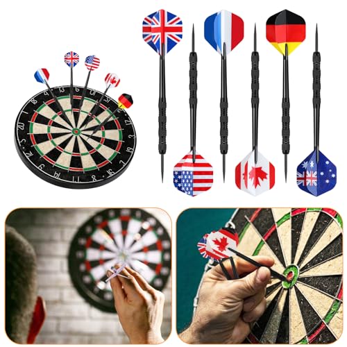 Image of Accmor Metal Tip Darts, Steel Tip Darts, 14 Grams Professional Metal Darts, Darts Metal Tip Set, Metal Darts for Dartboard