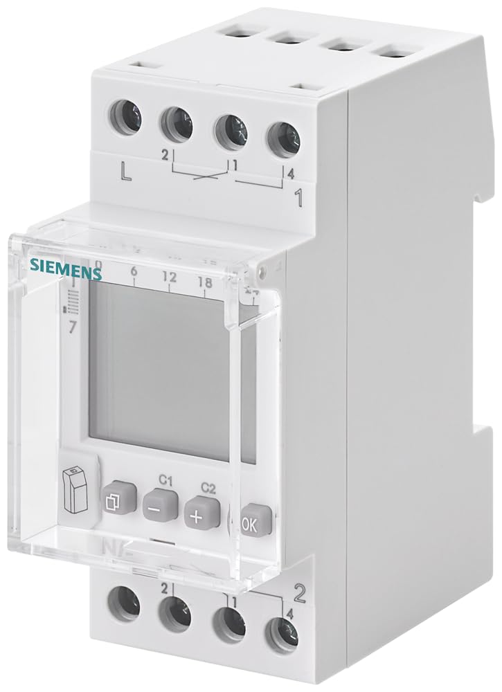 Siemens sentron – Interruttore orario digitale astro 2.0 2 Canale 230 V AC 16 A
