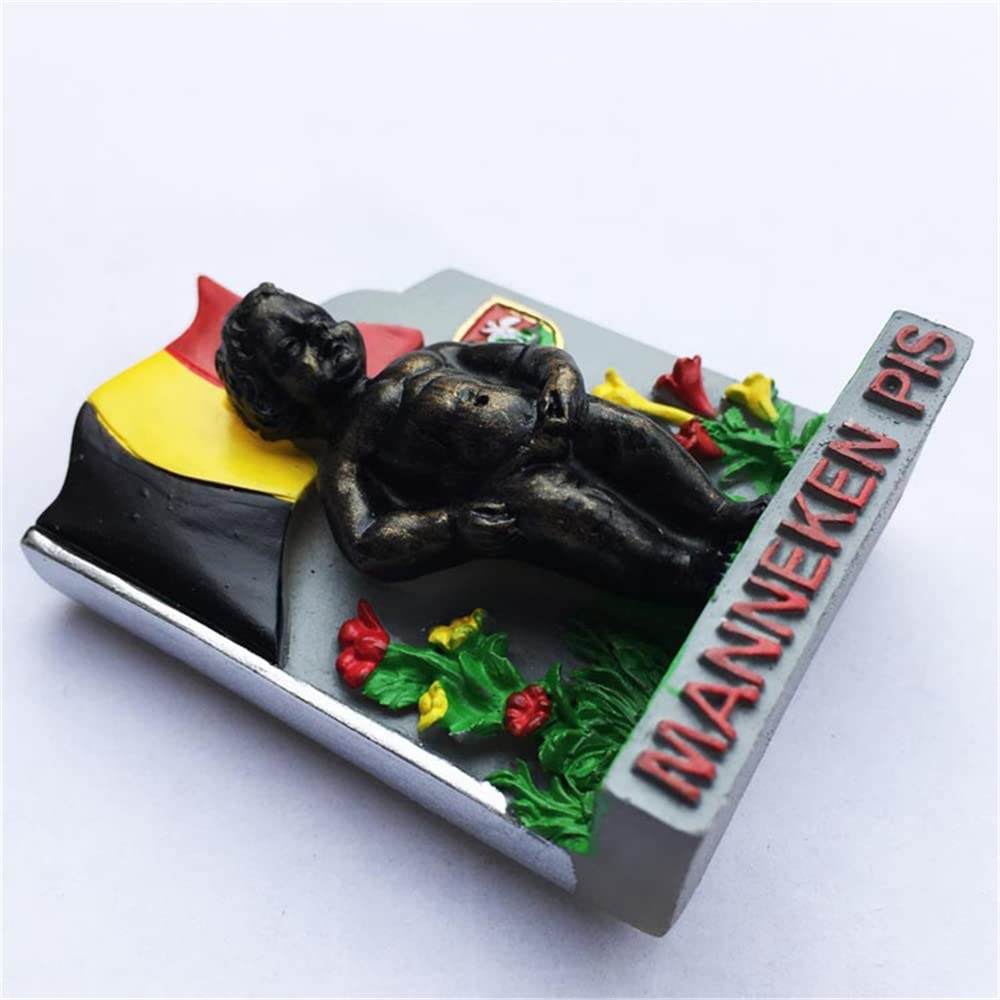 België Brussel Koelkastmagneet Souvenirs Manneken Pis Pee Standbeeld Magnetive Sticker Voor De Koelkast Decoratie Gift Ideeën  15