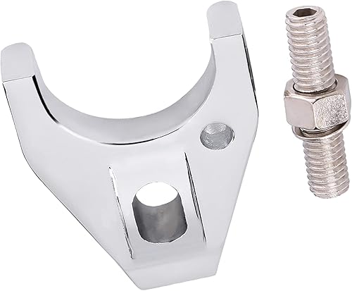 Miniatura 6 de Abrazadera de distribuidor de aluminio Billet, Sbc Distribuidor Mantenga presionada la abrazadera de distribuidor de luminum Cromo Billet Aluminio